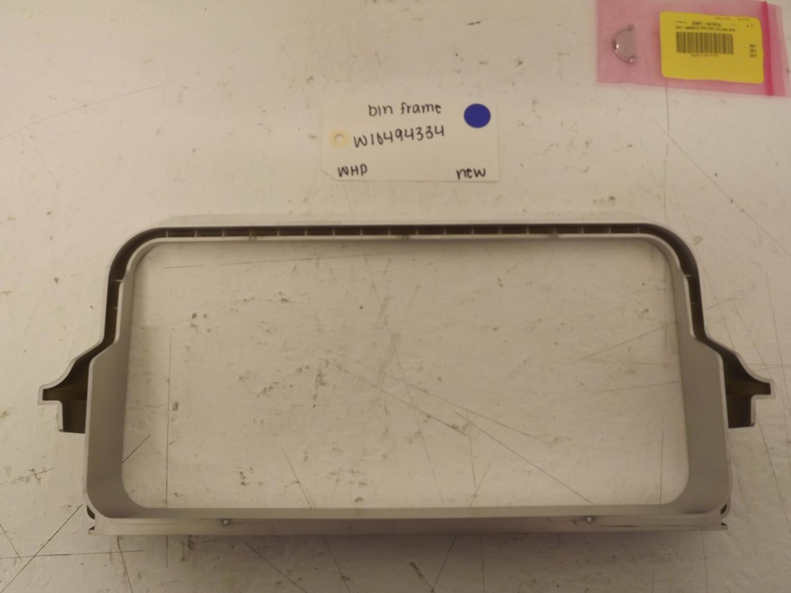 Whirlpool Refrigerator W10494334 Bin Frame New Whirlpool Refrigerator W10494334 Bin Frame New